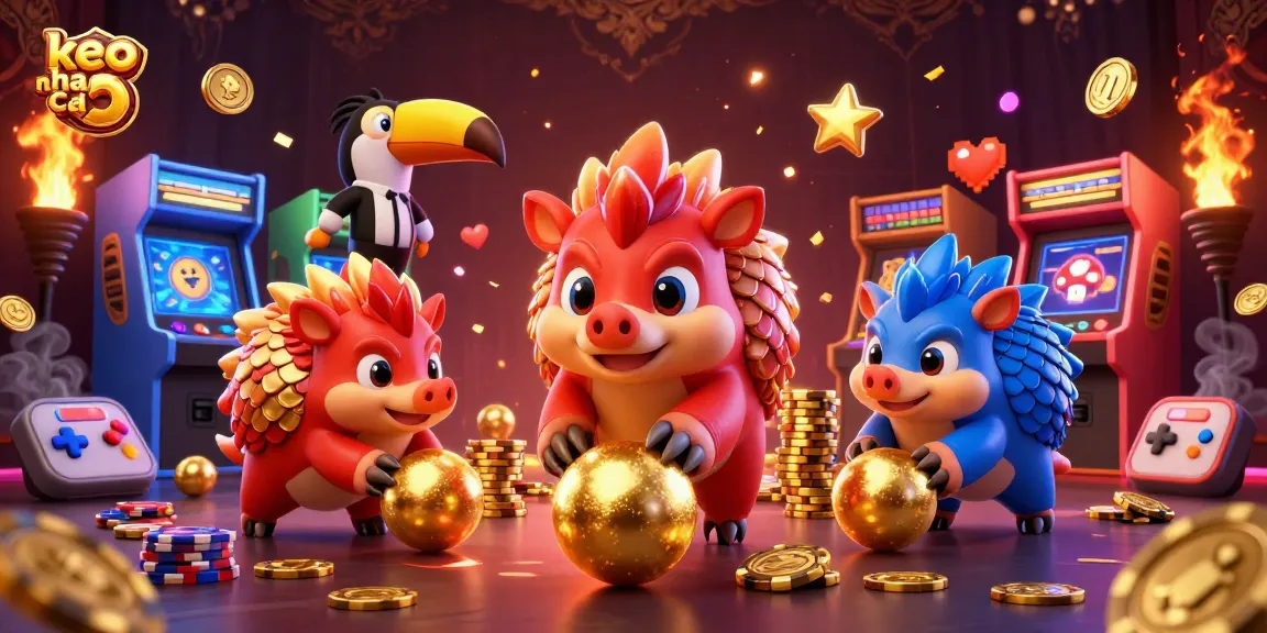 Engage in thrilling plays with keo nha cai 5 as rival pangolins bowl through poker chips.