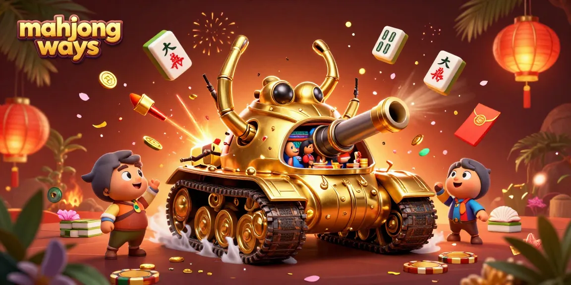Experience Mahjong Ways excitement with immersive casino features in this dynamic illustration.