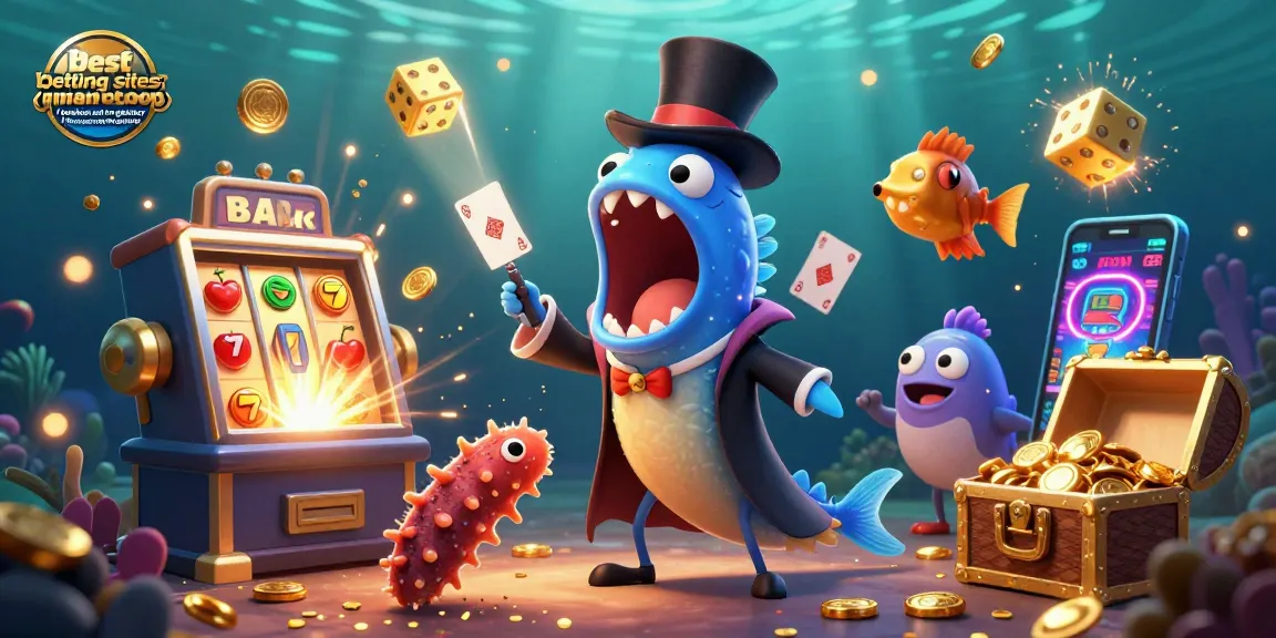 Best betting sites not on gamstop / bookies not on gamstop for experienced punters showcase thrilling 3D casino scene.